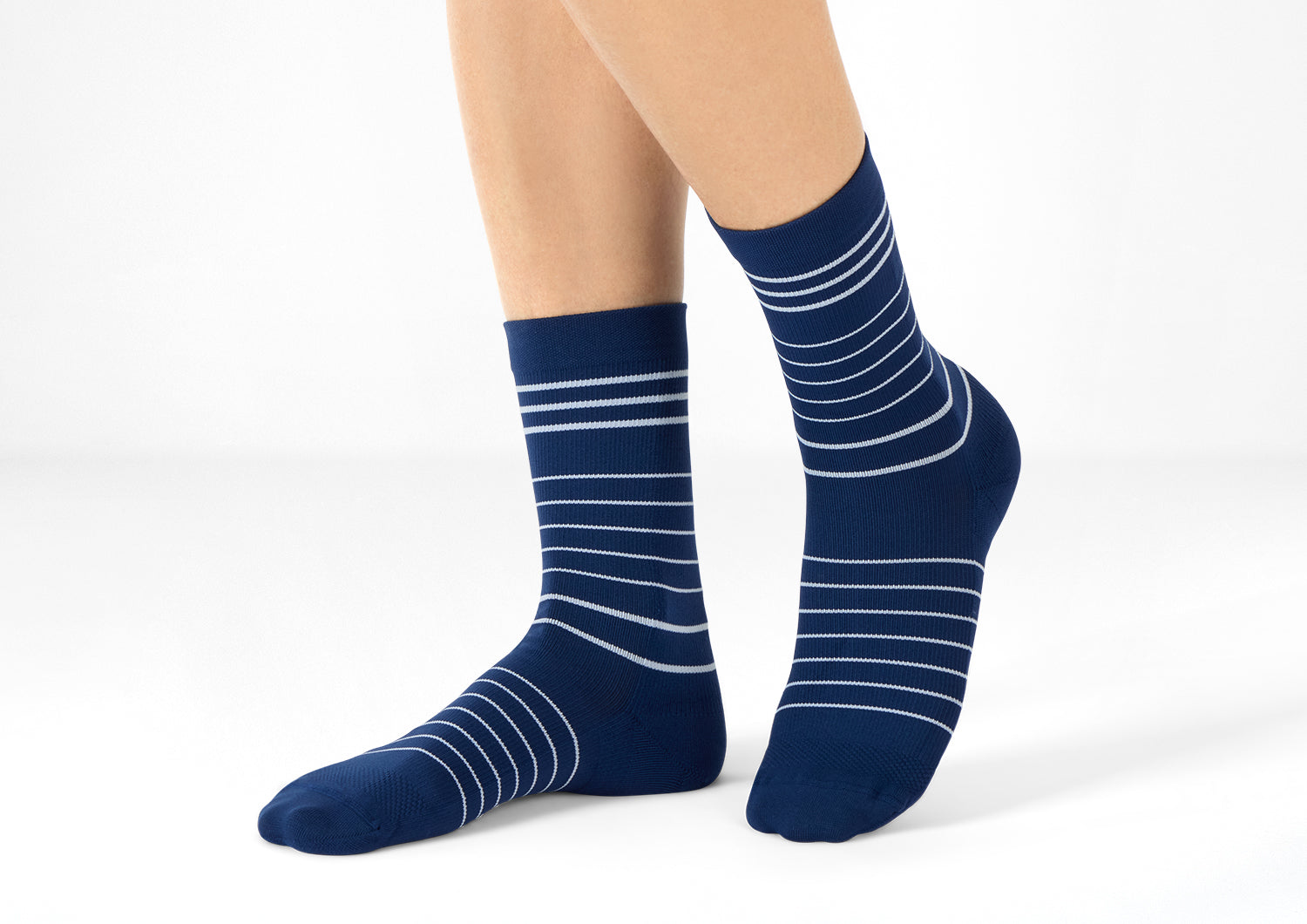 Mid-Calf Compression Socks - 18-25 mmHg