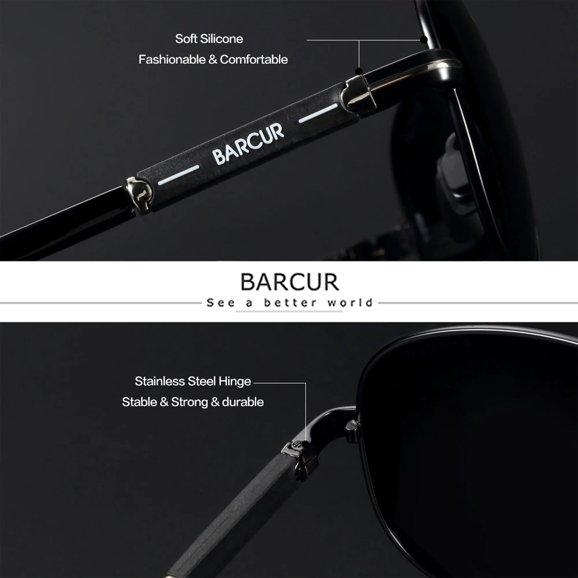 Polarized Aviator Pilot Sunglasses