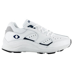 Men's Lace Walking Shoe V Last - White/Blue