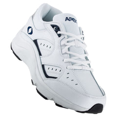 Men's Lace Walking Shoe V Last - White/Blue