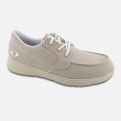 Men's Moc Toe Canvas Loafer - Tan