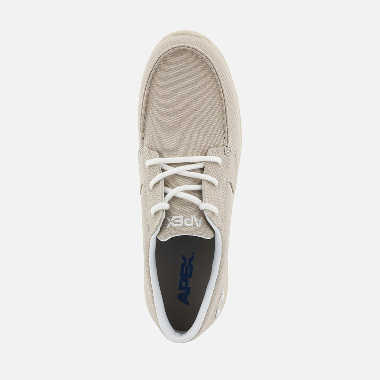 Men's Moc Toe Canvas Loafer - Tan