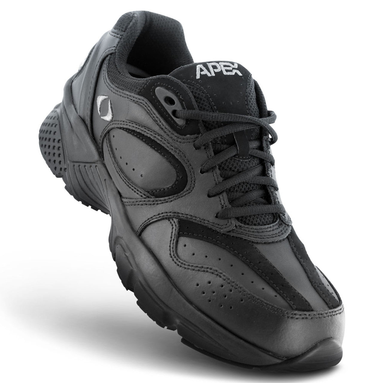 Men's Lace Walking Shoe - Black