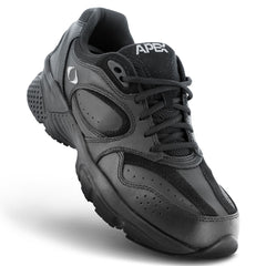 Men's Lace Walking Shoe - Black