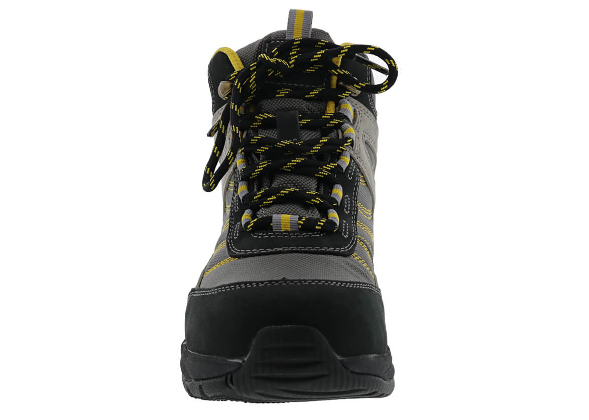 GLACIER Black/Grey Nubuck Leather