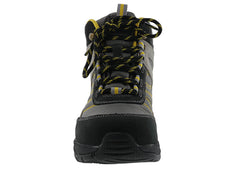 GLACIER Black/Grey Nubuck Leather