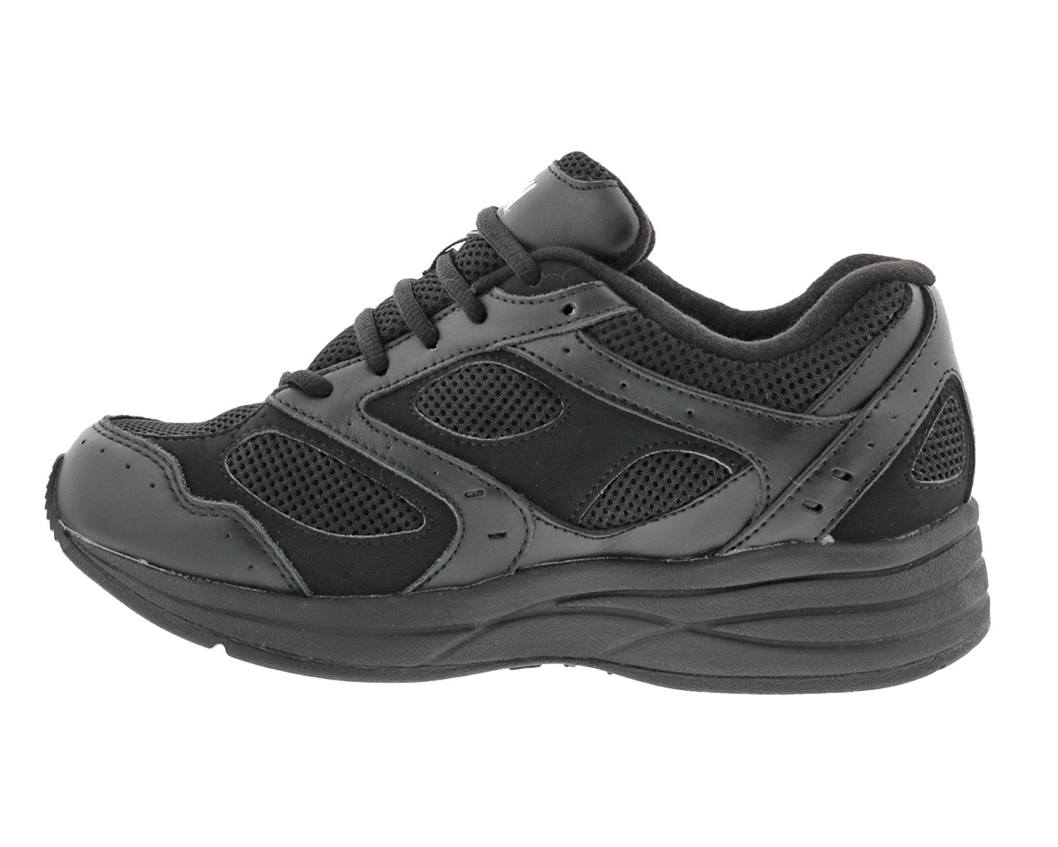 FLARE Black Leather/Mesh