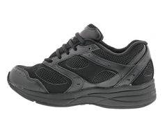 FLARE Black Leather/Mesh