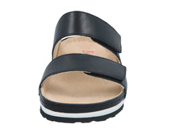 SIRENA Black Calfskin Leather