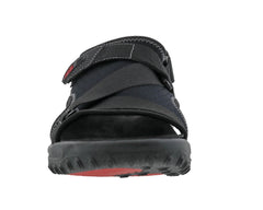 WANDER Black Leather/Stretch