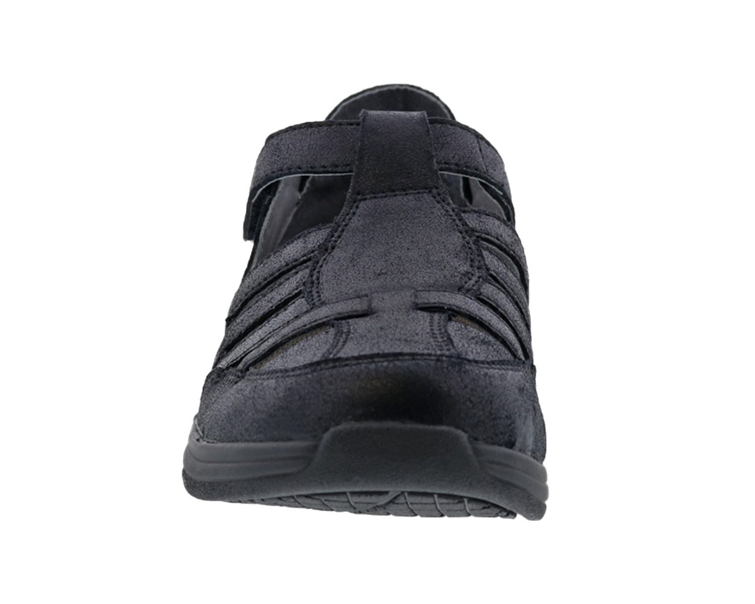 GINGER Dusty Black Leather