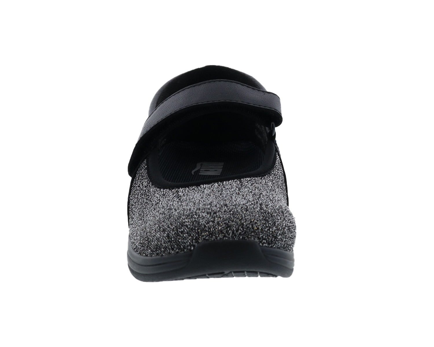 MAGNOLIA Black Leather/ Lurex Stretch