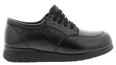 NEW VILLAGER Black Soft Pebble Leather