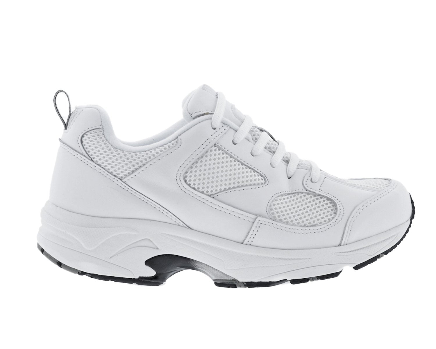 FLASH II White Leather/White Mesh