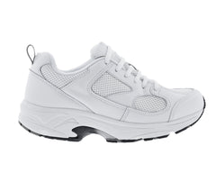 FLASH II White Leather/White Mesh