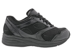 FLARE Black Leather/Mesh