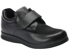 QUEST Black Leather / Black Stretch