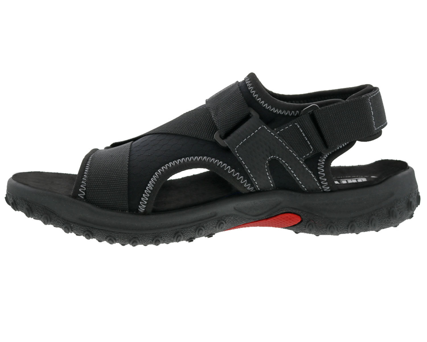 WANDER Black Leather/Stretch