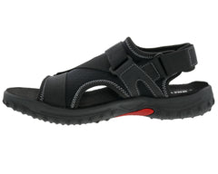 WANDER Black Leather/Stretch