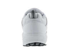 FLASH II White Leather/White Mesh