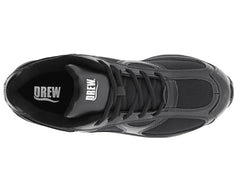 SURGE Black Leather/Black Mesh