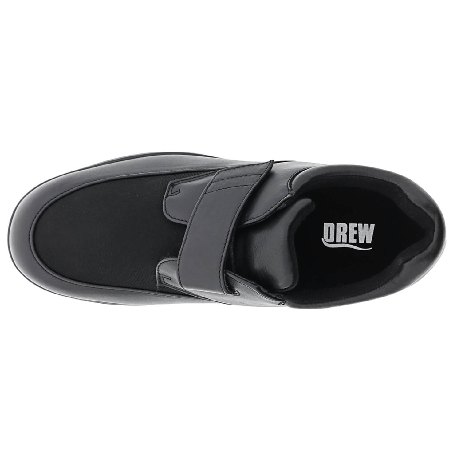 JOURNEY II Black Leather/Black Stretch