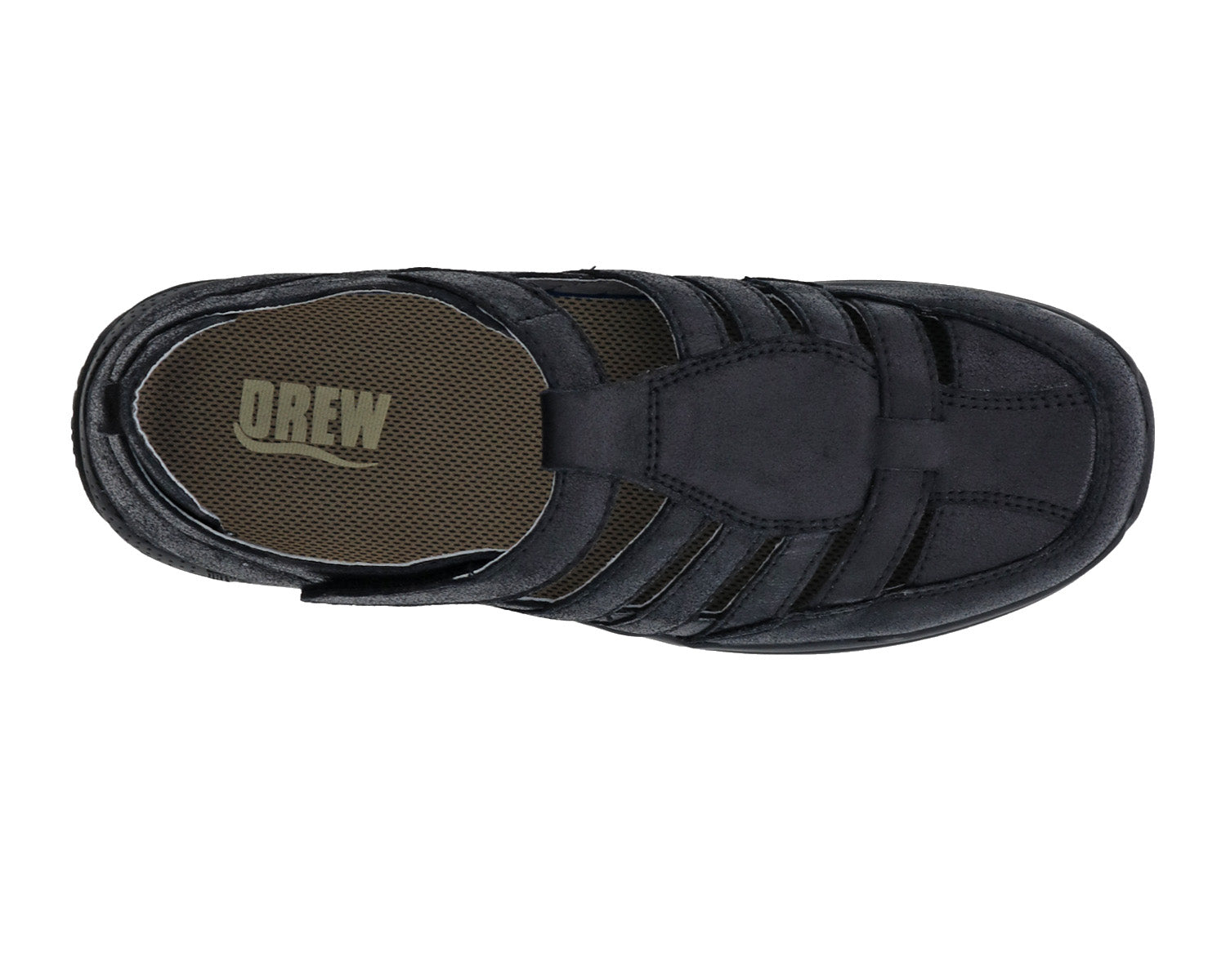 GINGER Dusty Black Leather