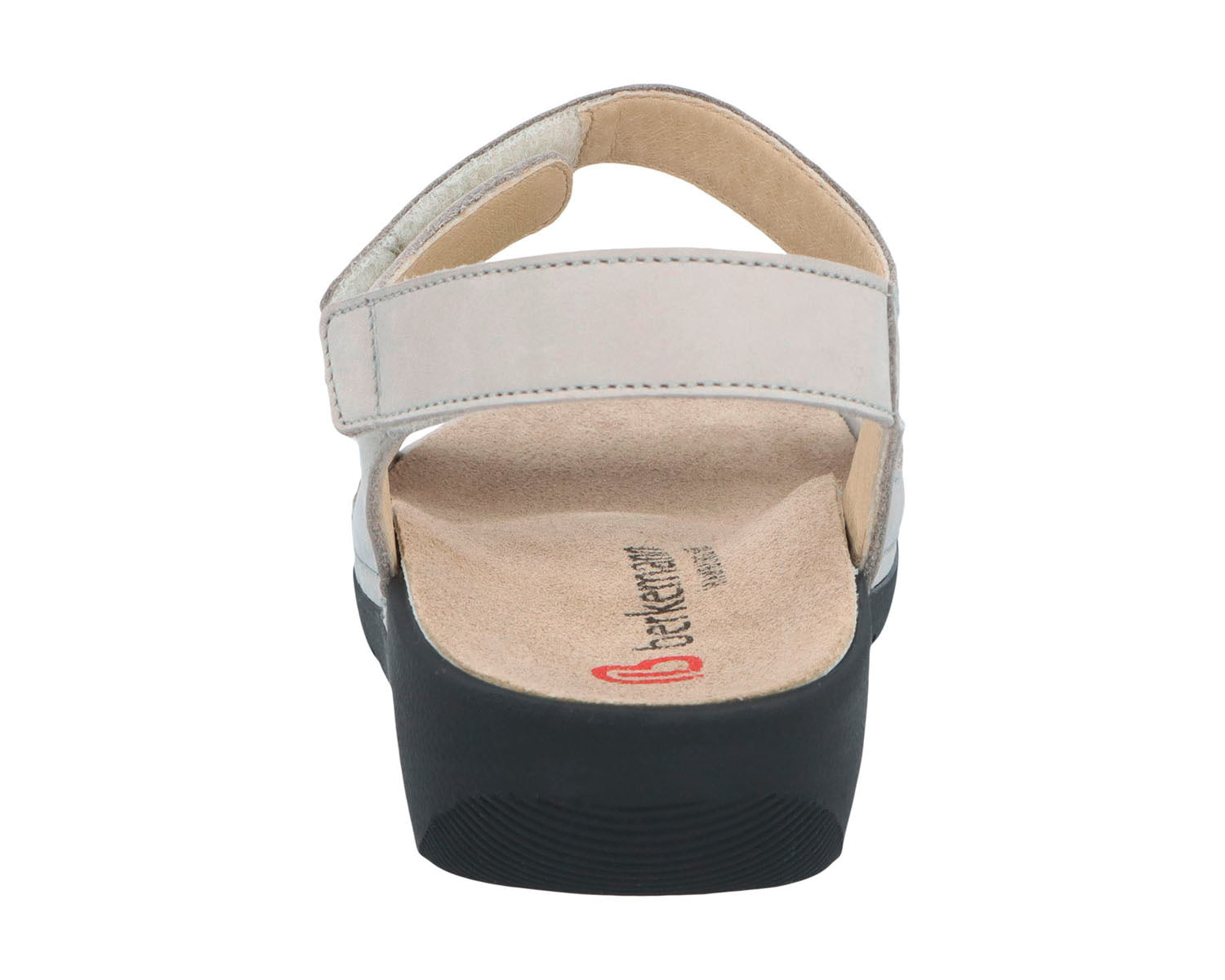 LEONA Grey Nubuck Leather