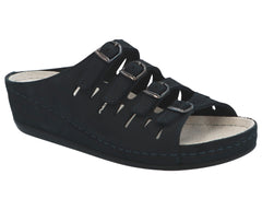 HASSEL Dark Blue Nubuck Leather