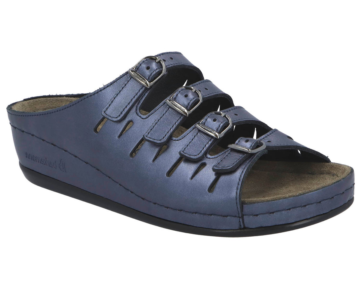 HASSEL Blue Perlato Leather