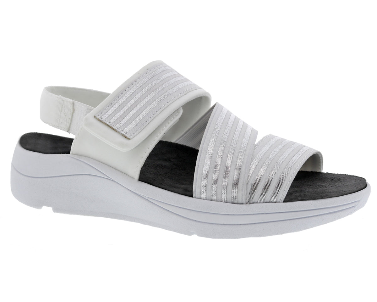 SUTTON White/Silver Combo