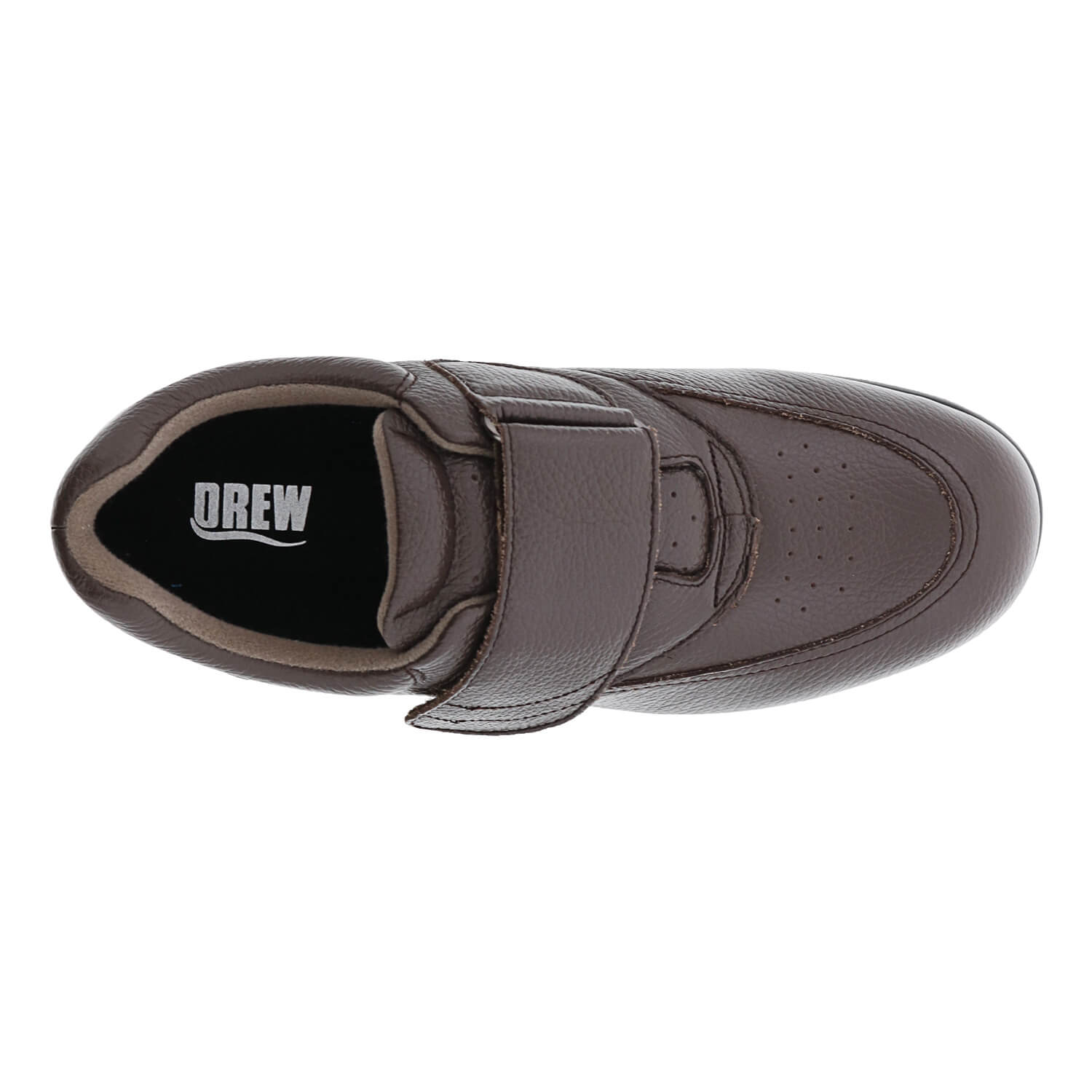 NAVIGATOR II Brown Pebbled Leather