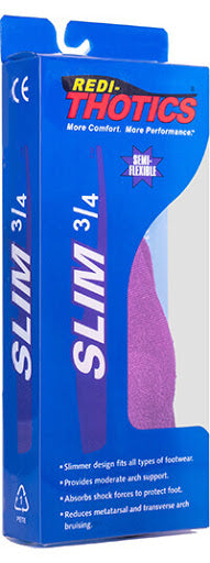 Redi-Thotics Slim 3/4 Orthotic Insoles